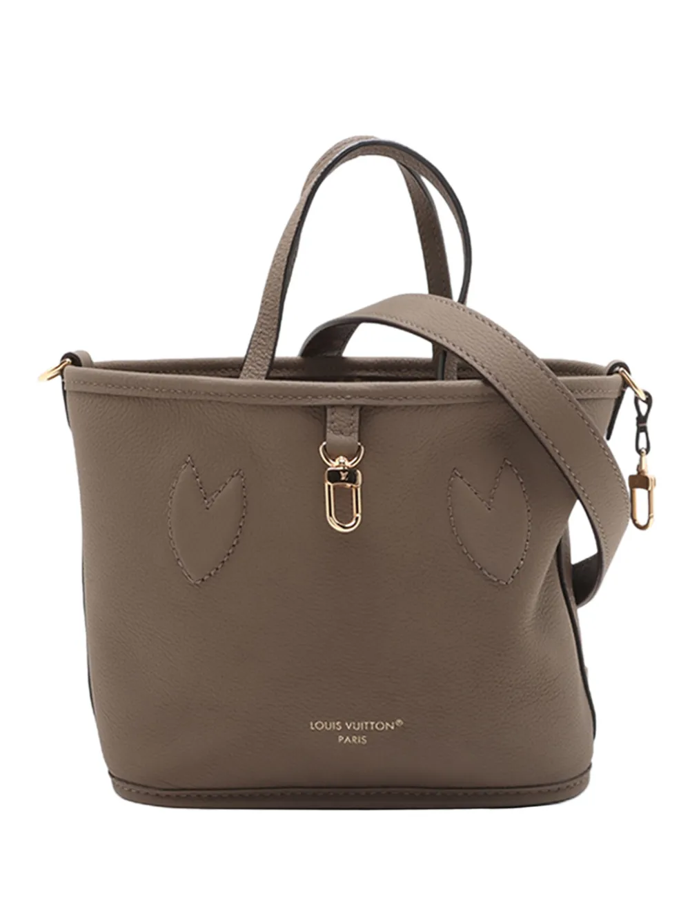 Louis Vuitton Pre-Owned 2021-2026 Monogram Neverfull Bandouliere Inside Out BB satchel - Marrone