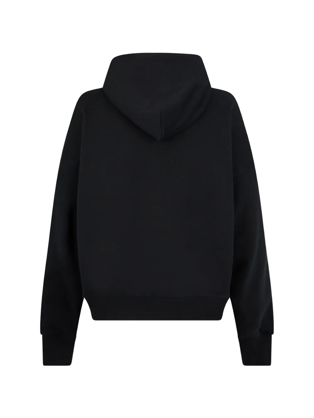 John Richmond Hoodie verfraaid met studs en trekkoord Zwart
