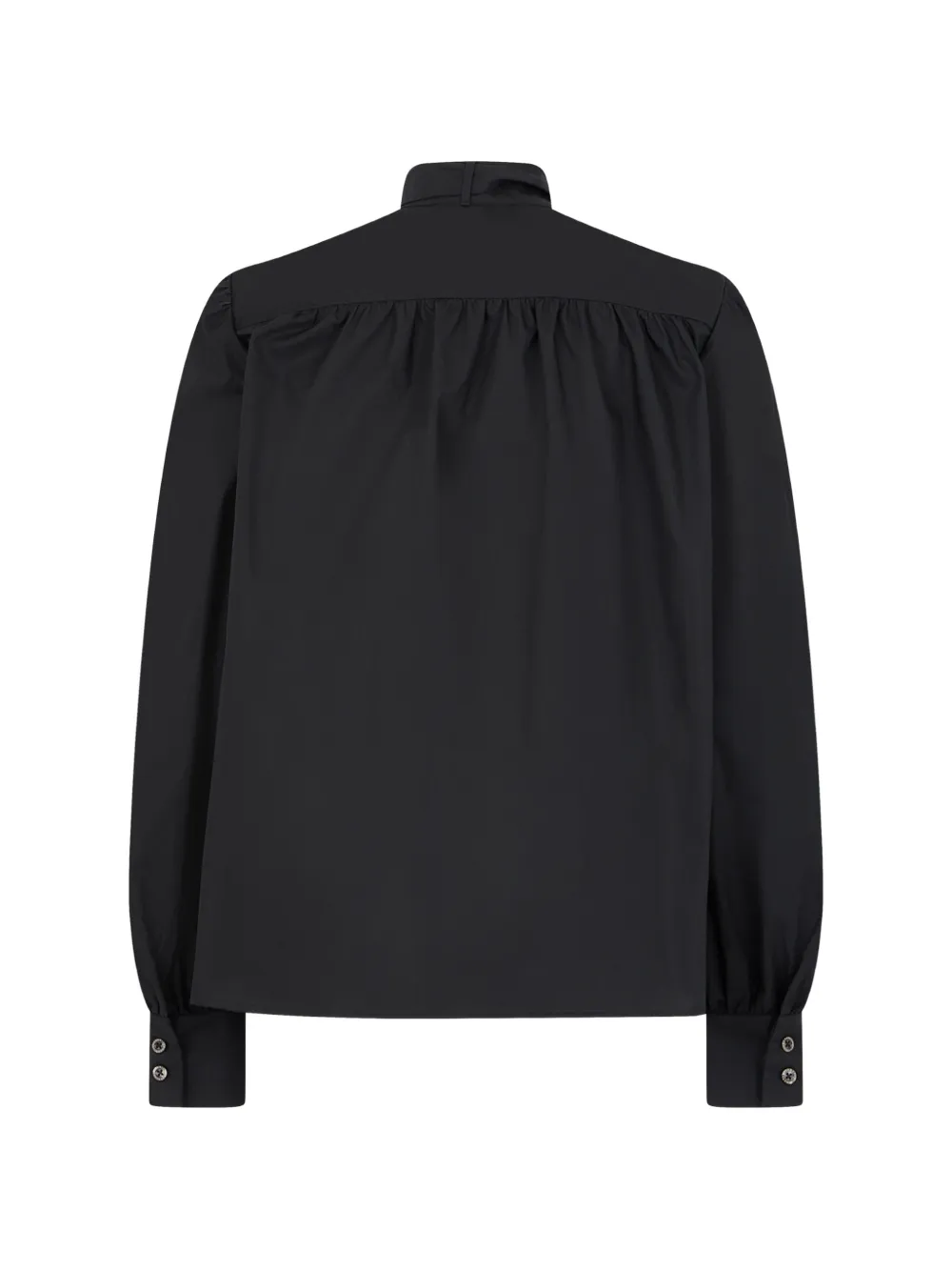 John Richmond Lavallière blouse met strik Zwart