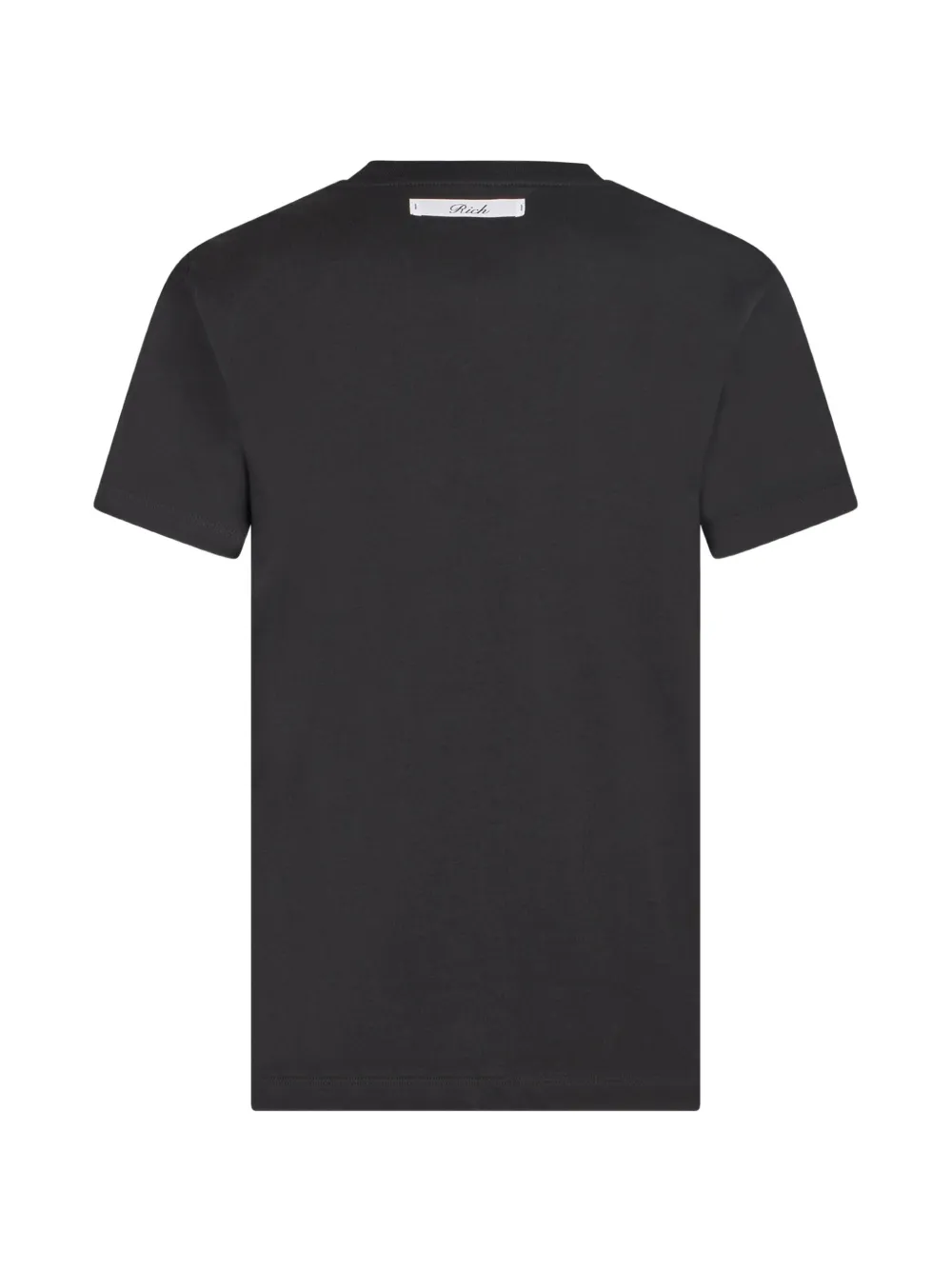 John Richmond star-print short-sleeve T-shirt Zwart