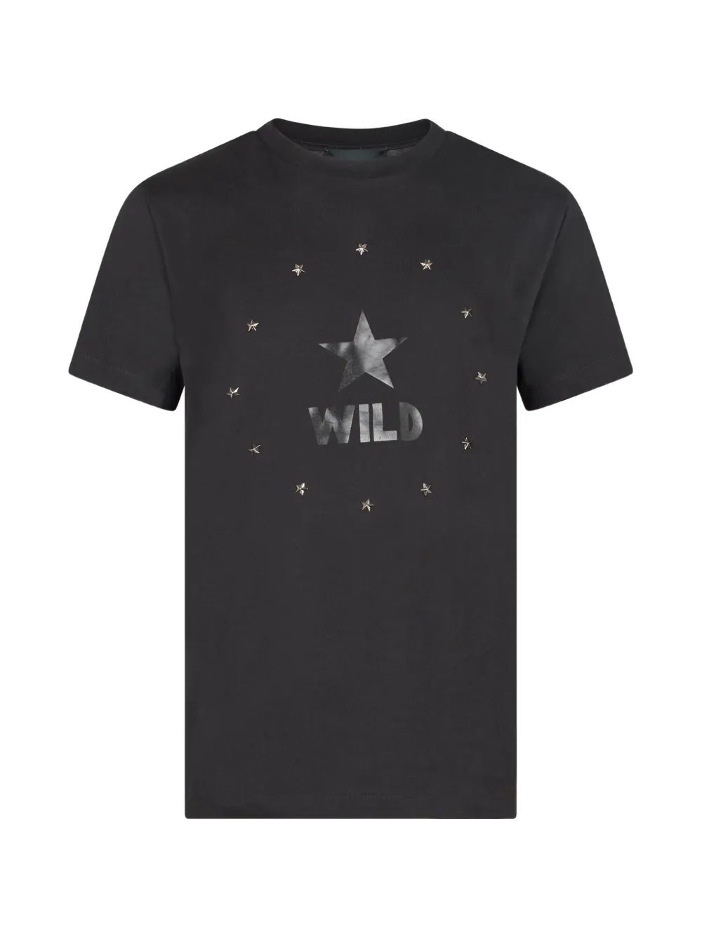 John Richmond star-print short-sleeve T-shirt Zwart