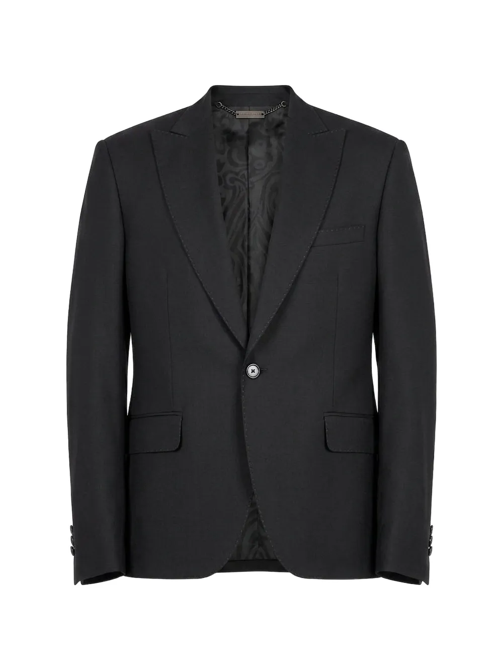 John Richmond Blazer met enkele rij knopen Zwart