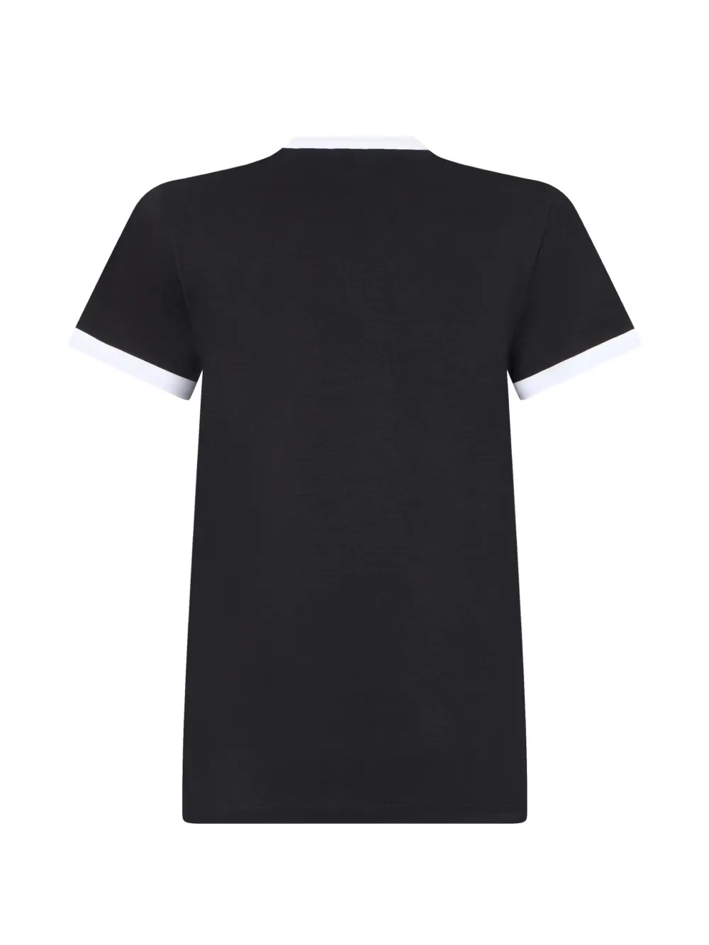 John Richmond Ringer T-shirt met logopatch Zwart
