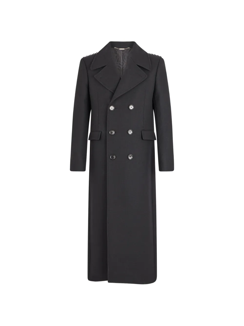 John Richmond manteau à boutonnière croisée - Noir