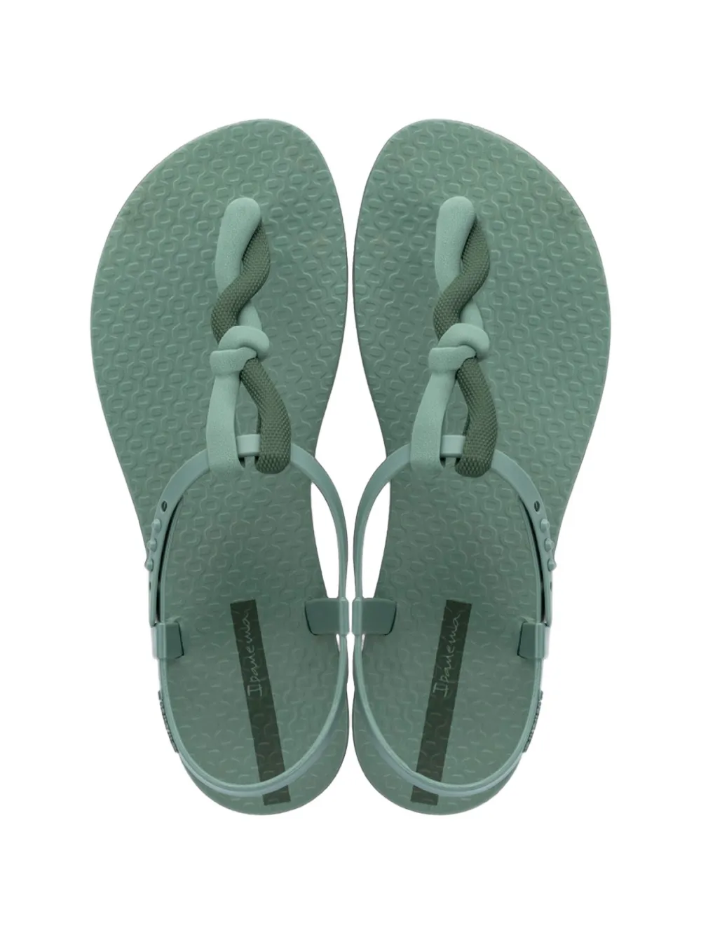 Ipanema braided-strap sandals Groen