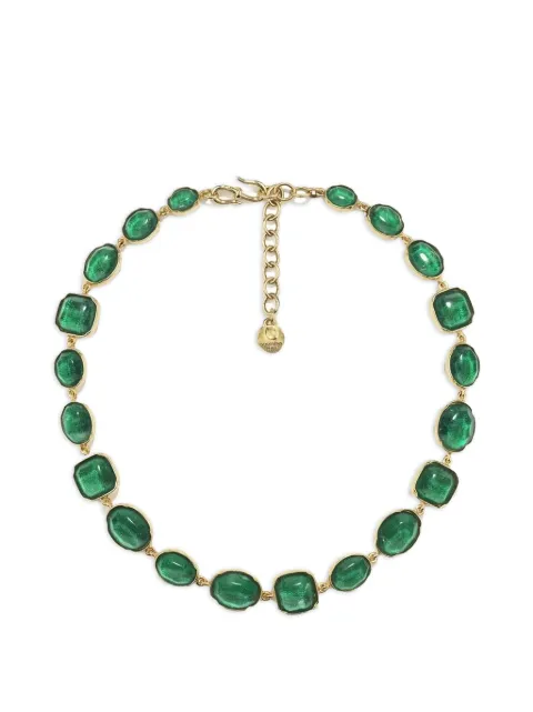Goossens Cabochons rock crystal necklace