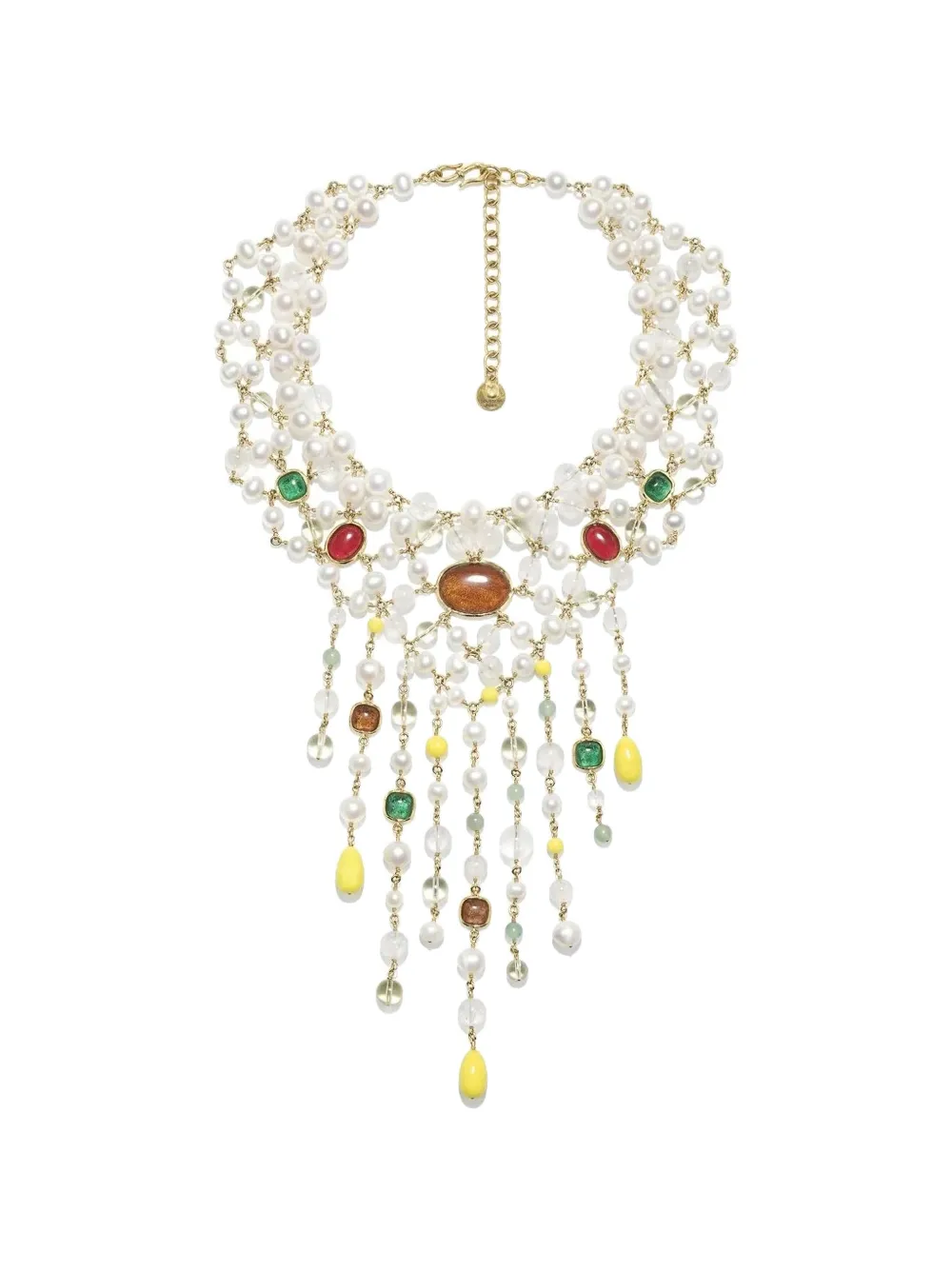 Goossens Lagune pearl-embellished necklace