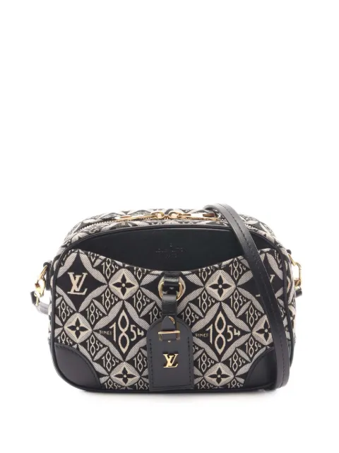 Louis Vuitton Pre-Owned 2020 미니 모노그램 자카드 1854 도빌 크로스 백