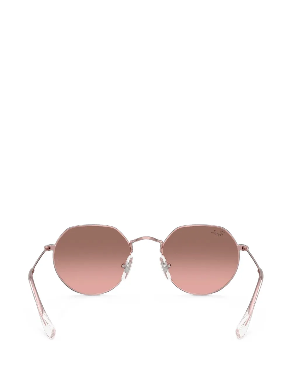 RAY-BAN JUNIOR Zonnebril met geometrisch montuur Roze