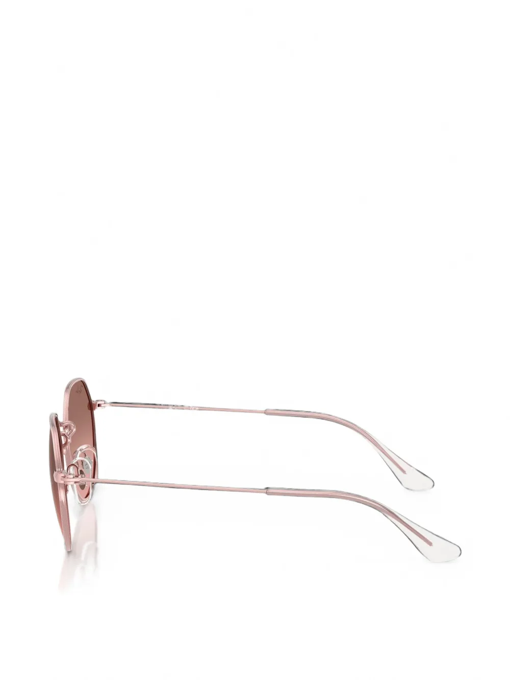 RAY-BAN JUNIOR Zonnebril met geometrisch montuur Roze