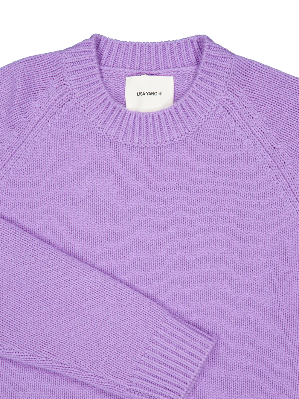 Lisa Yang Anine crew-neck sweater Paars