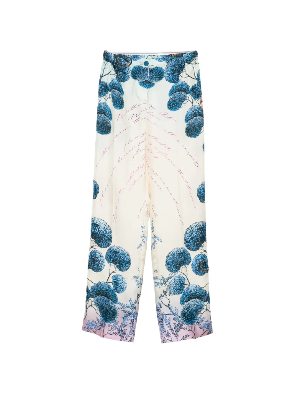 F.r.s For Restless Sleepers Contemporary Love Piping Trousers In Multi