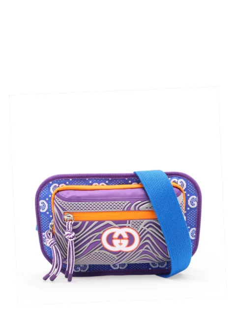 Gucci Pre-Owned riñonera de nylon y goma GG 2000-2015