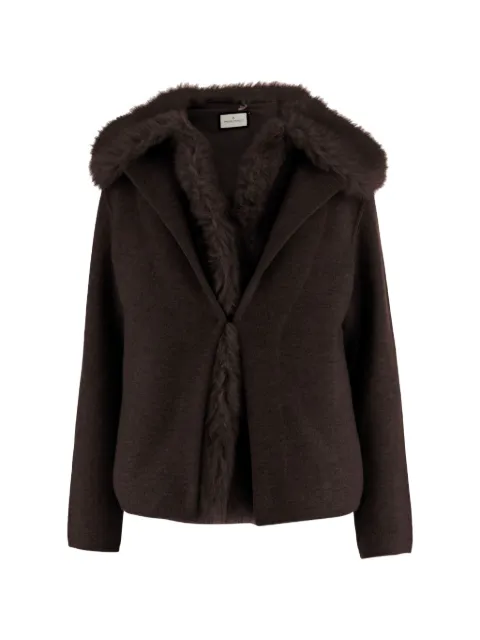 Bruno Manetti fur-trim jacket