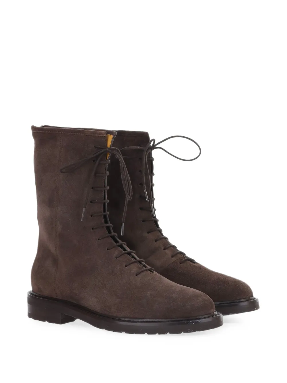 LEGRES lace-up suede ankle boots Bruin