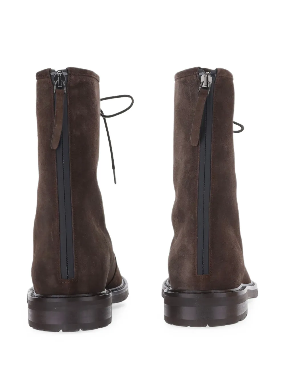 LEGRES lace-up suede ankle boots Bruin