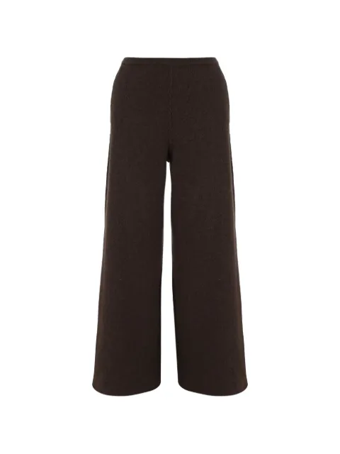 Bruno Manetti knit-pattern trousers