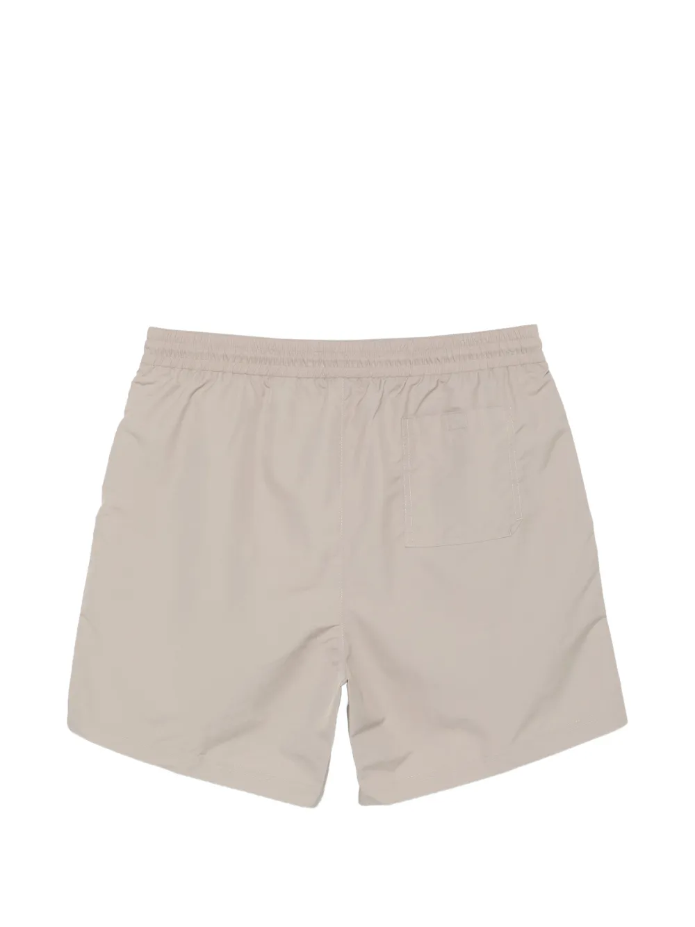 Brunello Cucinelli Zwembroek met geborduurd logo Beige