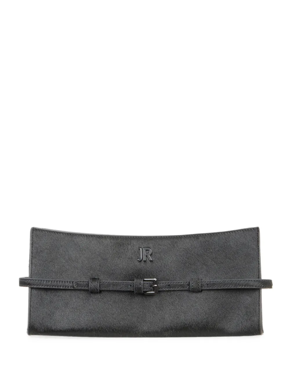 John Richmond Borsa a spalla con fibbia - Nero