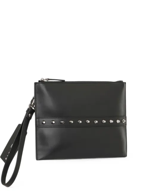John Richmond studded clutch bag