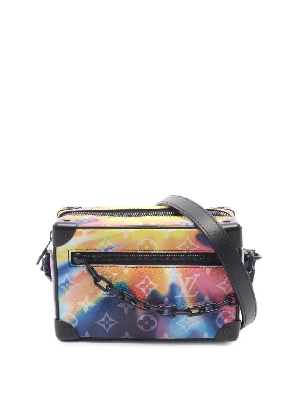 Louis Vuitton Pre-Owned 2021-2026 mini Eclipse Soft Trunk Umhängetasche mit Monogramm - Schwarz