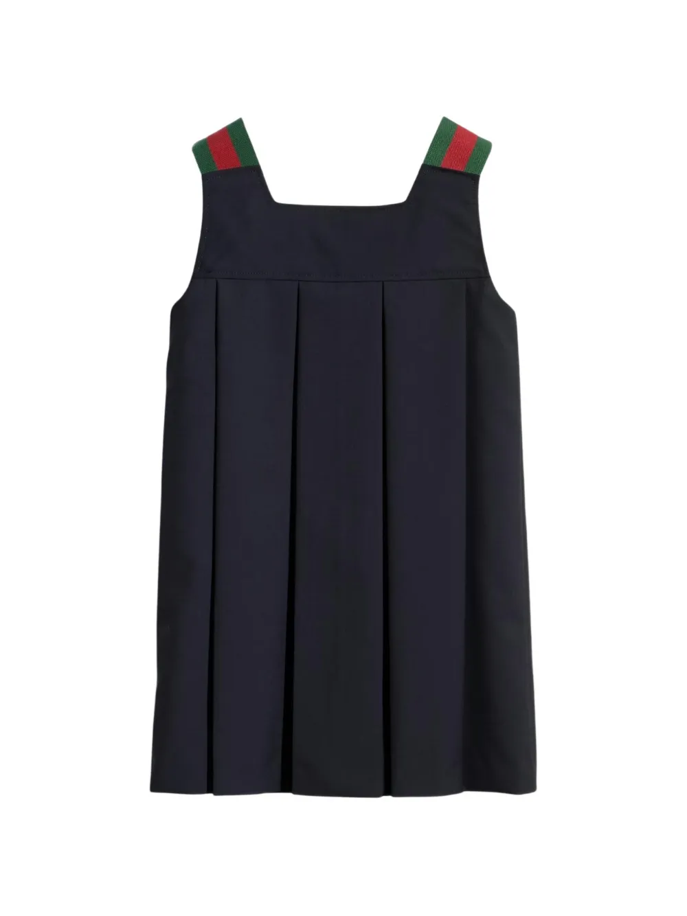Gucci Kids pleated dress Blauw