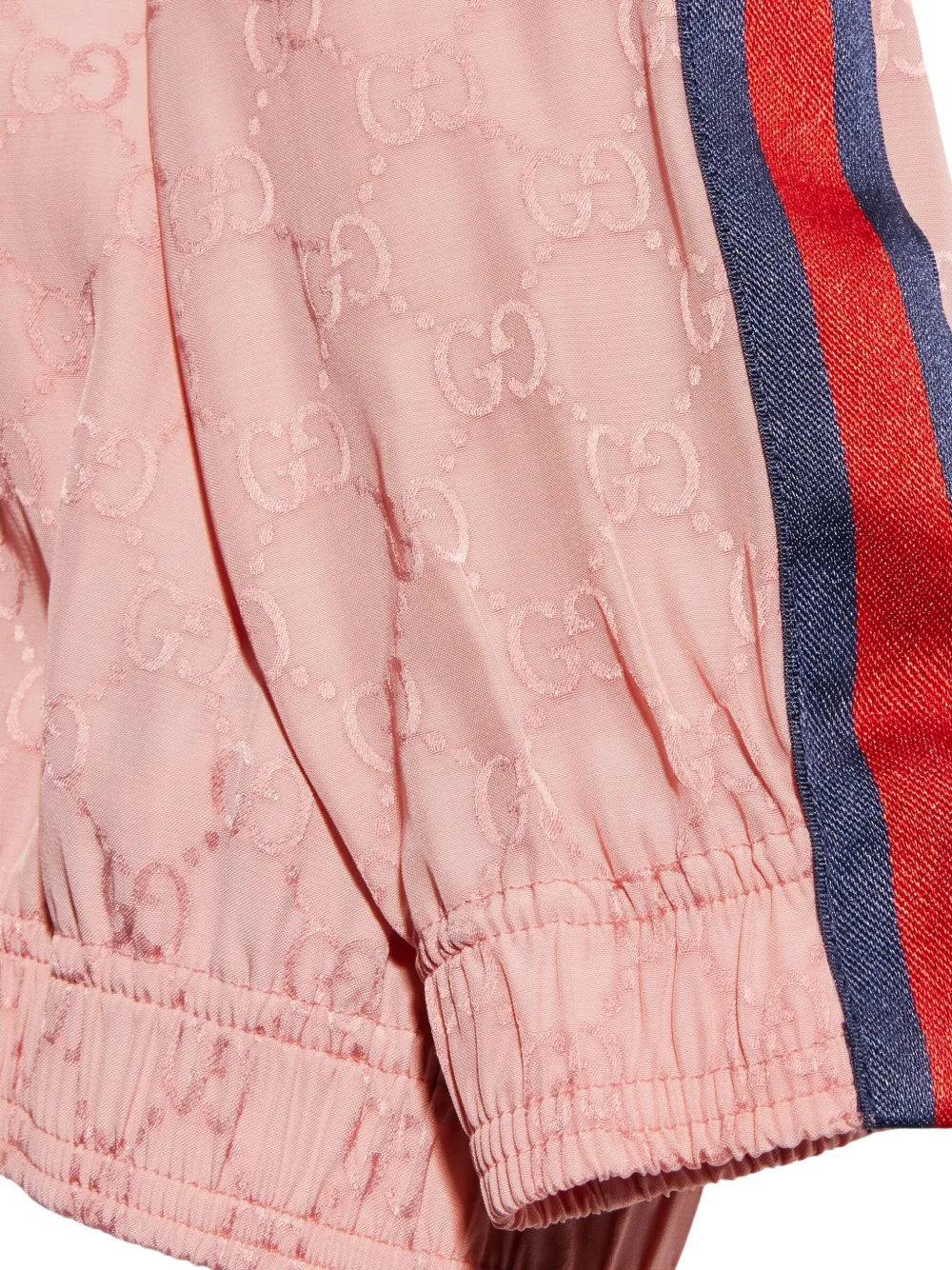 Gucci Kids GG Web-stripe jacket Roze