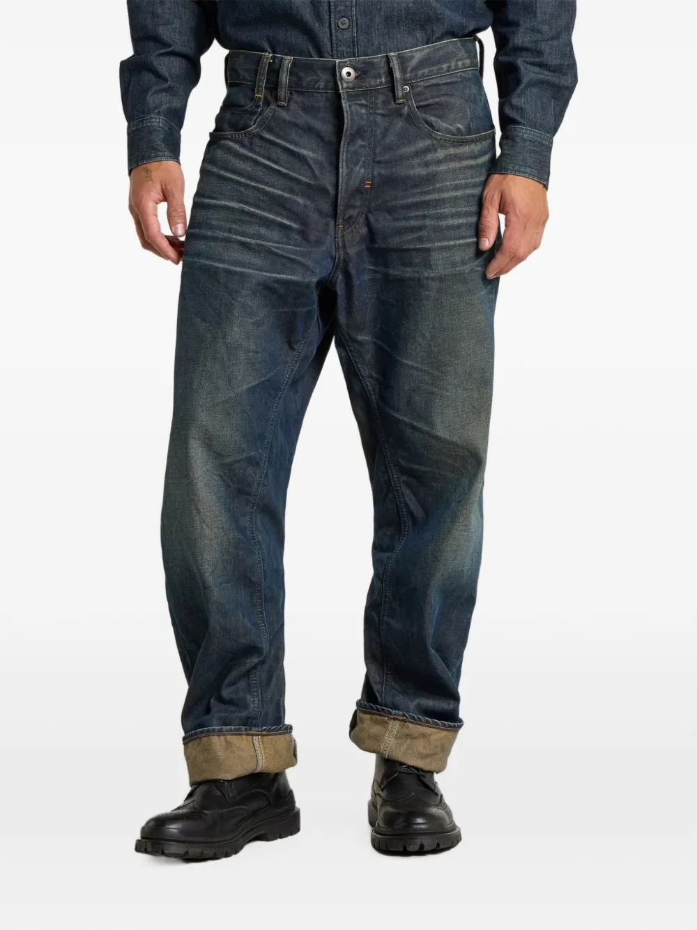 G-Star RAW Arc ruimvallende jeans Blauw