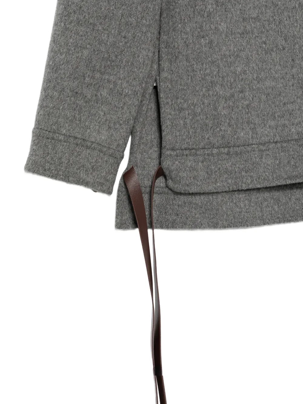 Semicouture Jack met strikdetail en knopen Grijs
