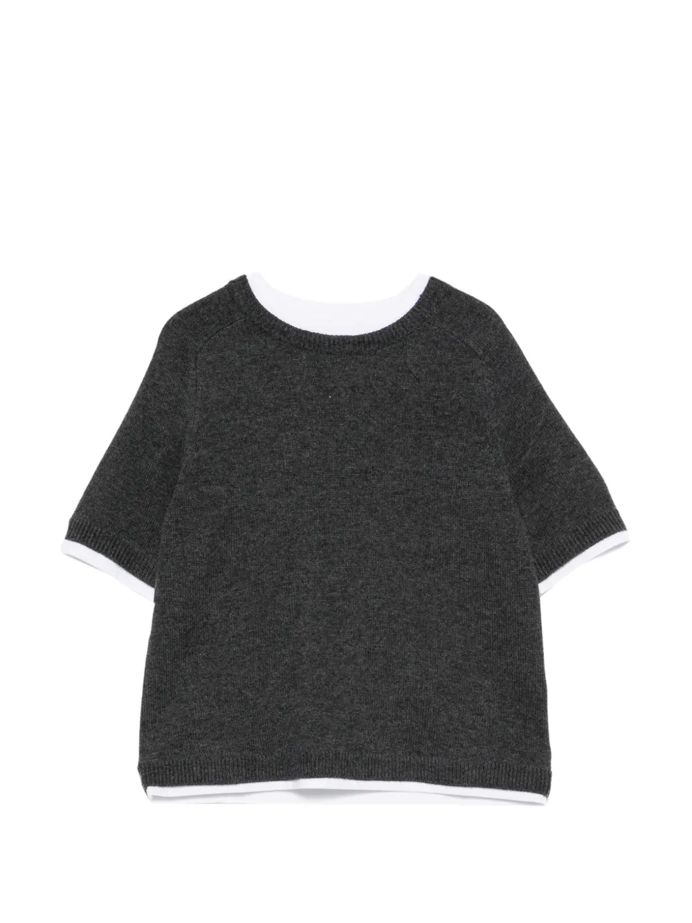 Semicouture Aida knit sweater Grijs