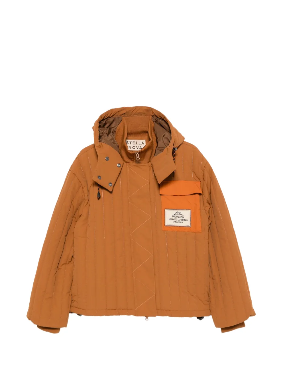 Stella Nova quilted hooded puffer jacket