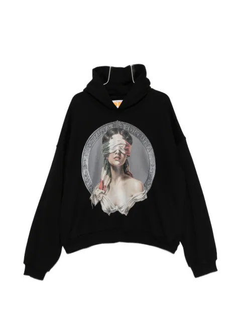PDF graphic-print hoodie