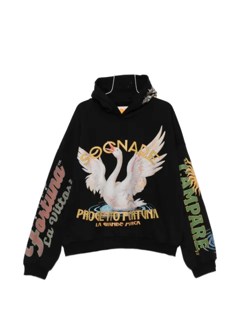 PDF graphic-print hoodie