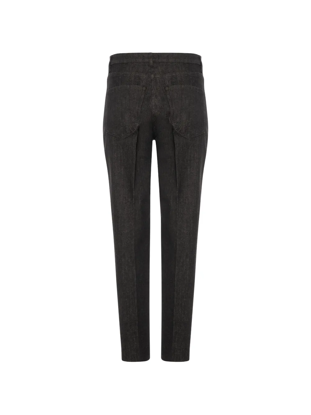 FRACOMINA Jeans met kanten vlakken en gekreukt effect Zwart