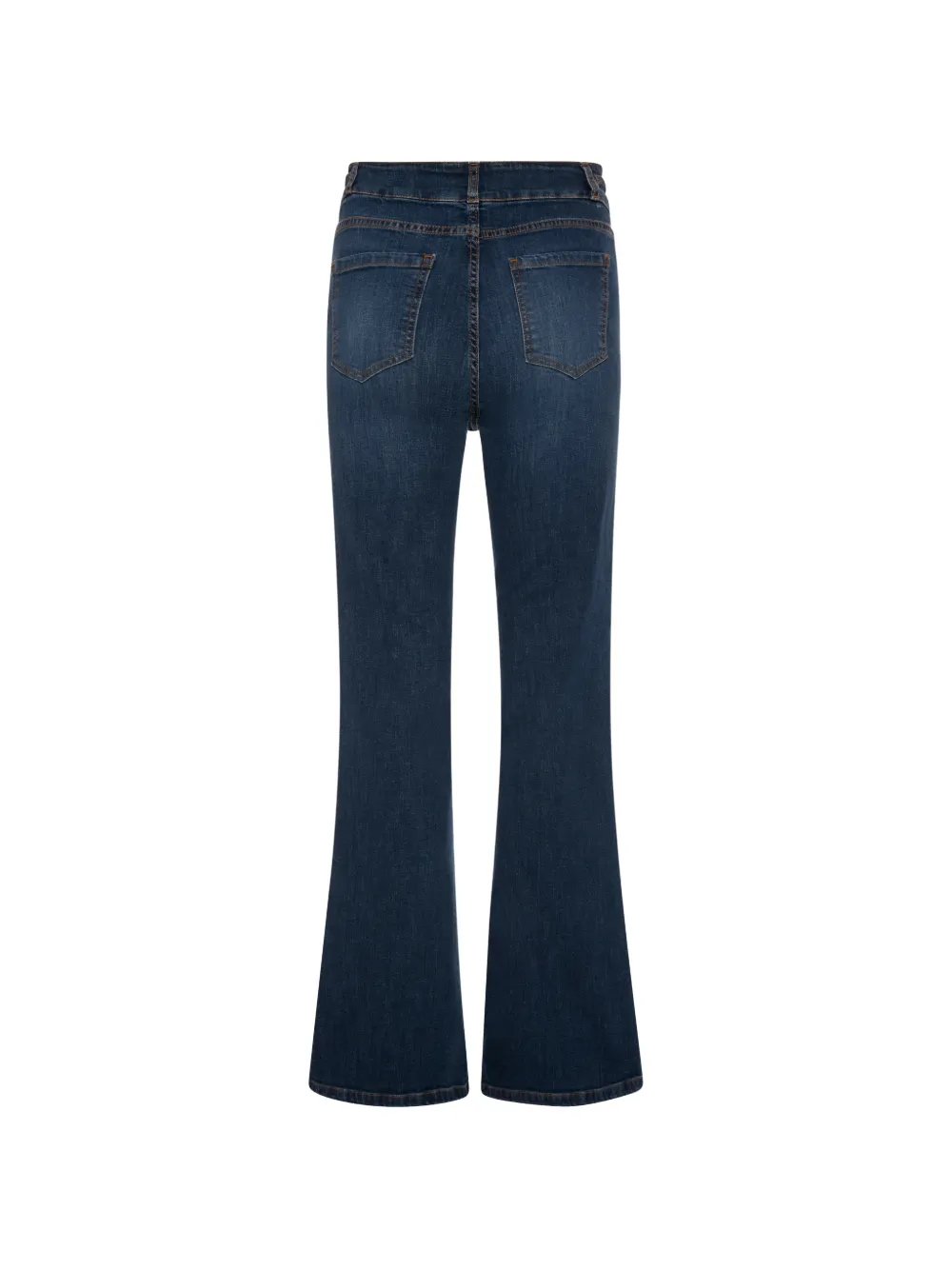 FRACOMINA chain-link flared jeans Blauw