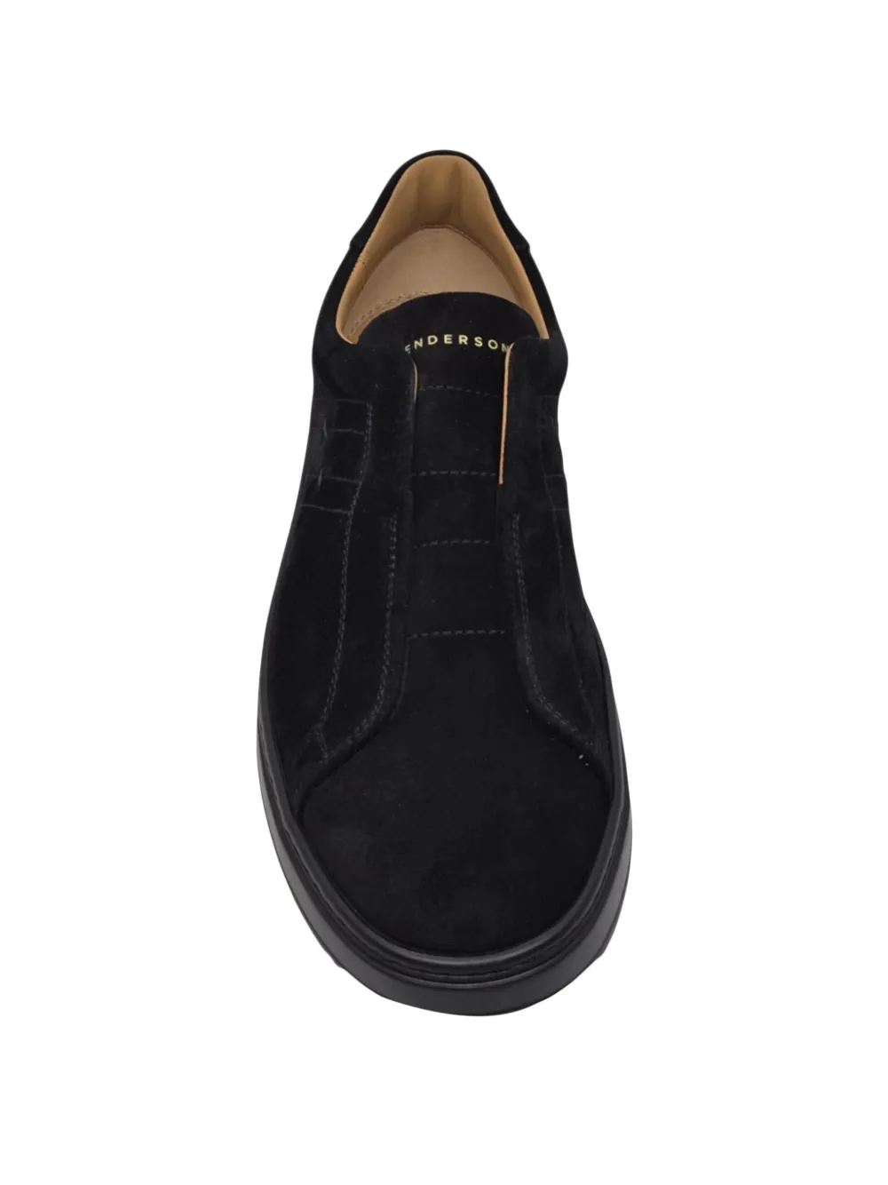Henderson Baracco Devis suede sneakers Zwart