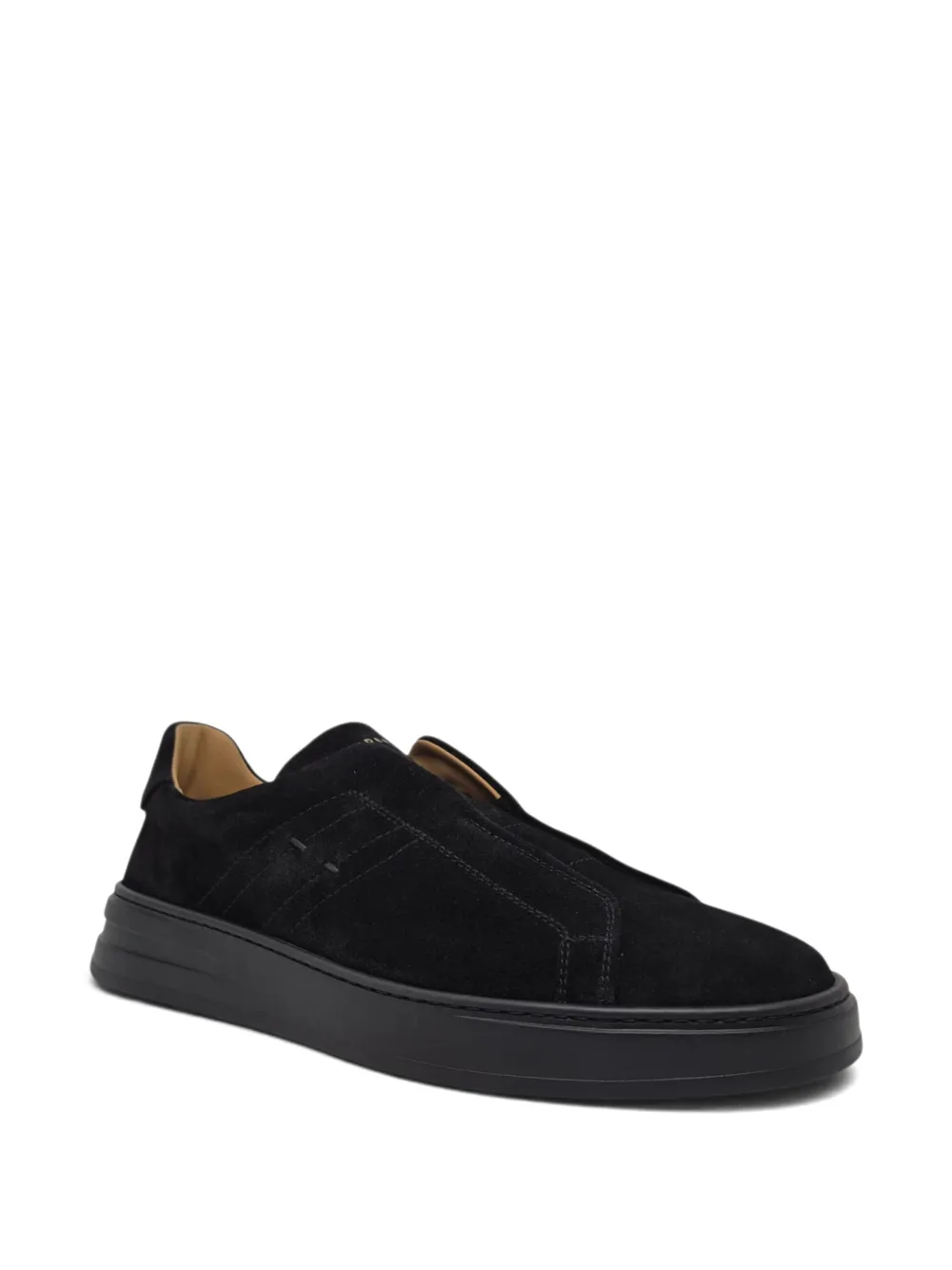 Henderson Baracco Devis suede sneakers Zwart