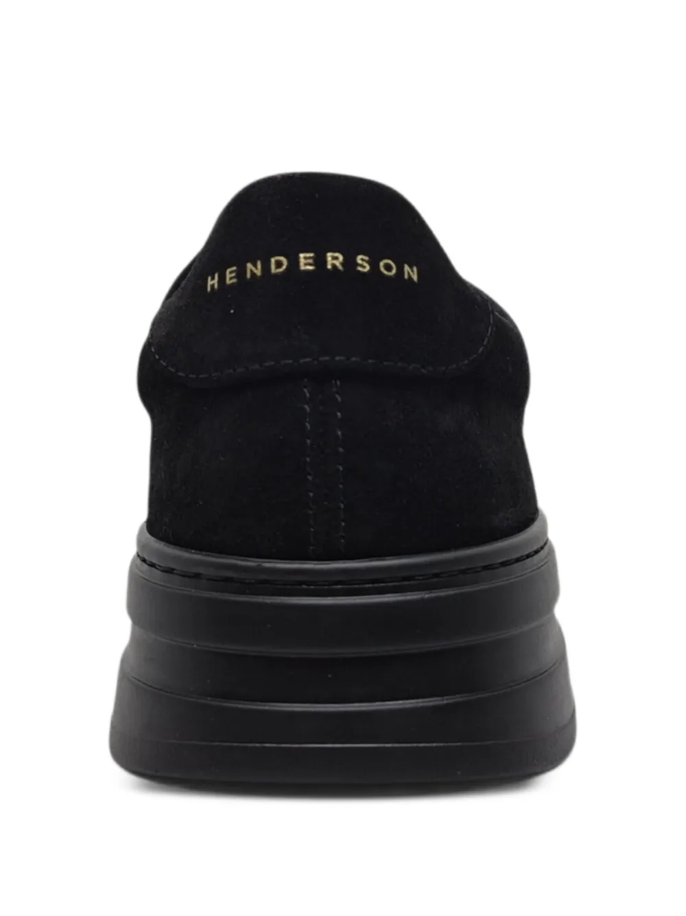 Henderson Baracco Devis suede sneakers Zwart