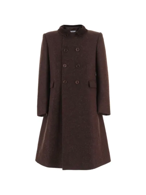 FRIKI double-breasted wool coat