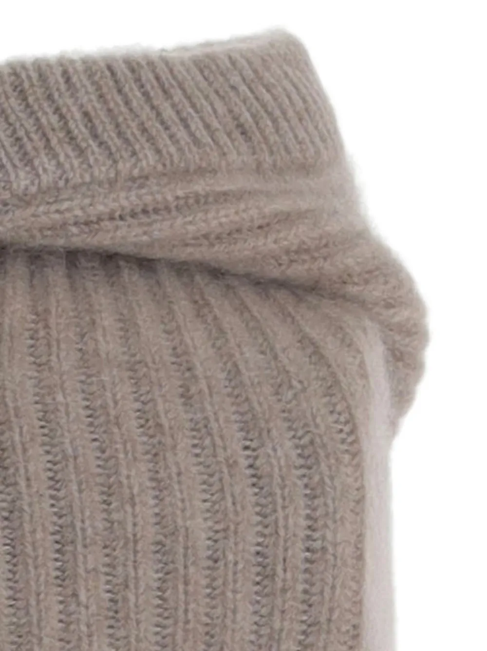 Arch4 Ribbed Cashmere Hood in Neutrals, view 3