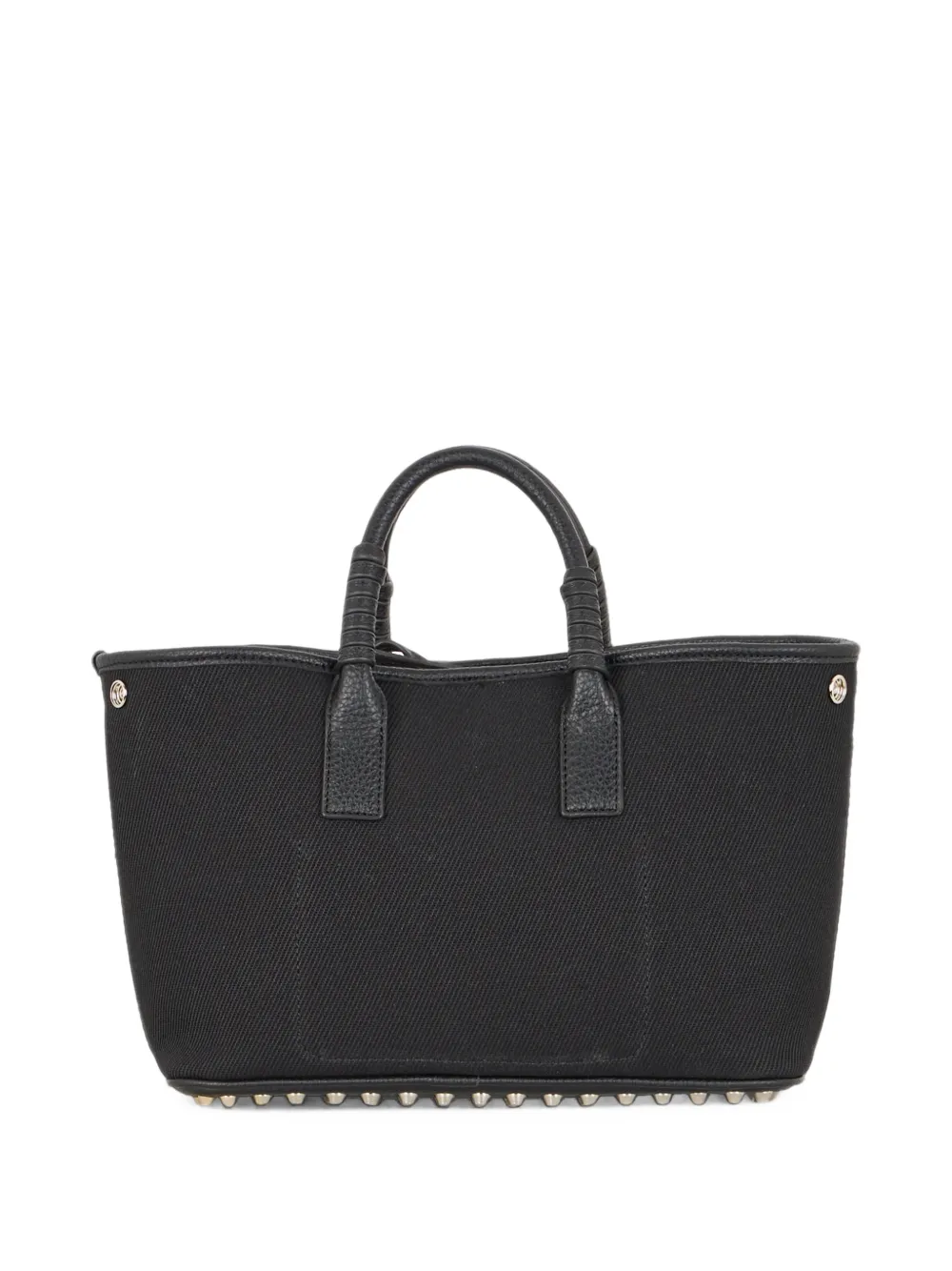 John Richmond Shopper met logoplakkaat Zwart