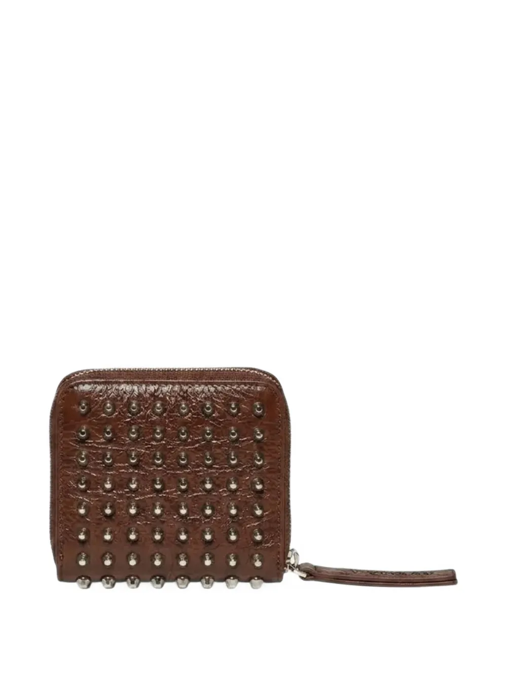 John Richmond studded zip-around wallet Bruin
