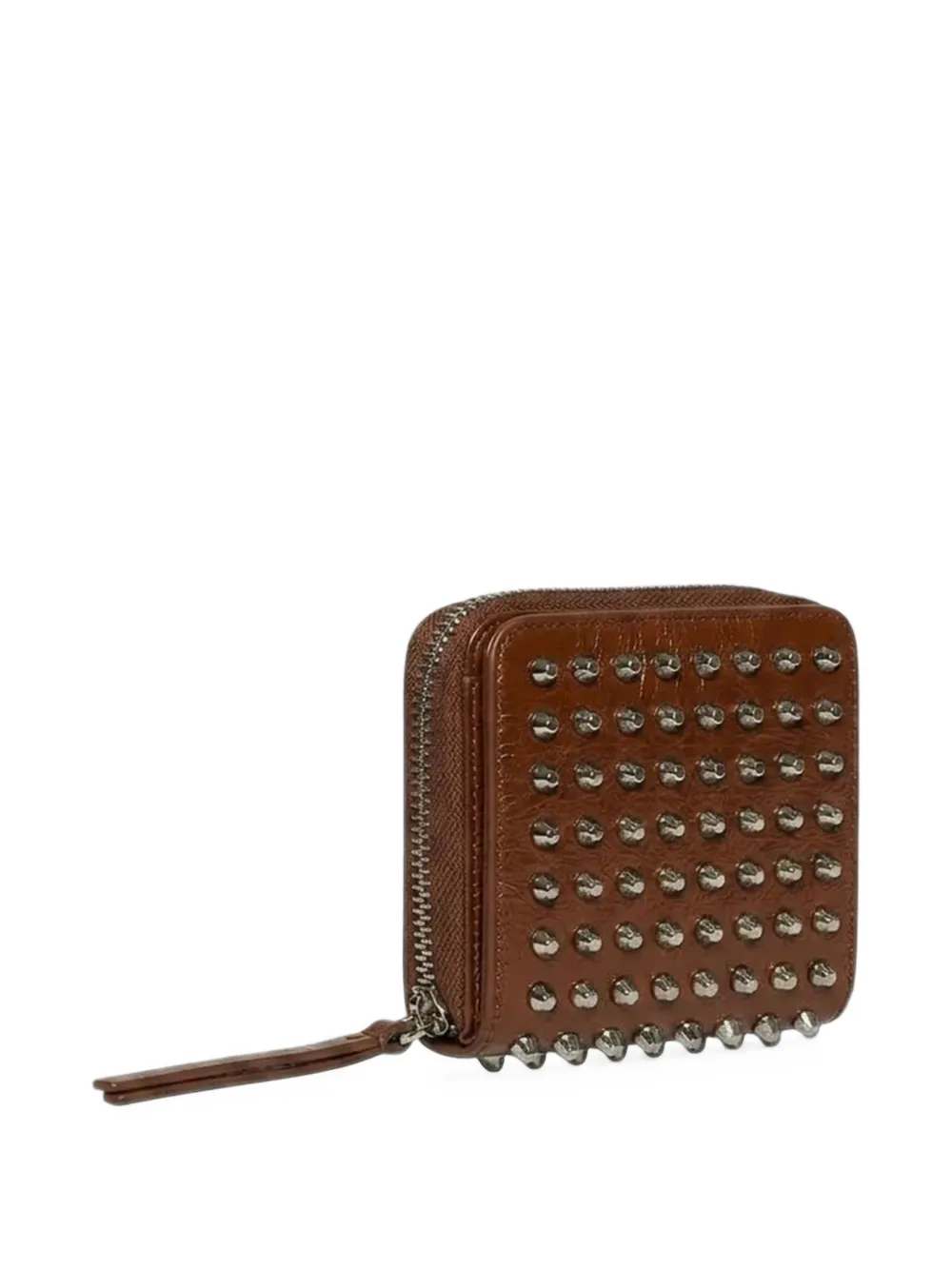 John Richmond studded zip-around wallet Bruin