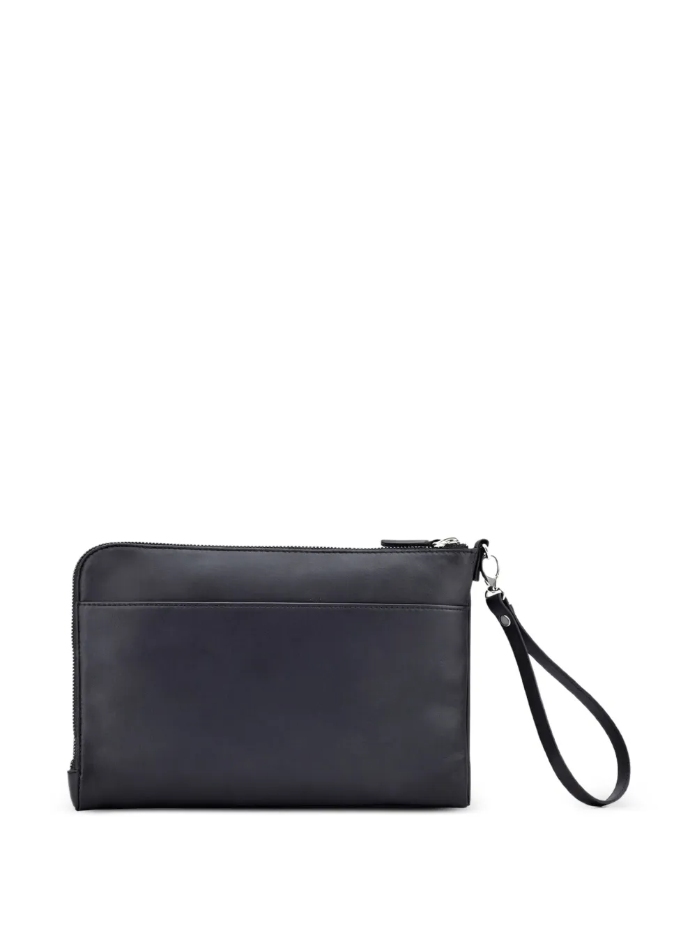 John Richmond Clutch met plooien Zwart