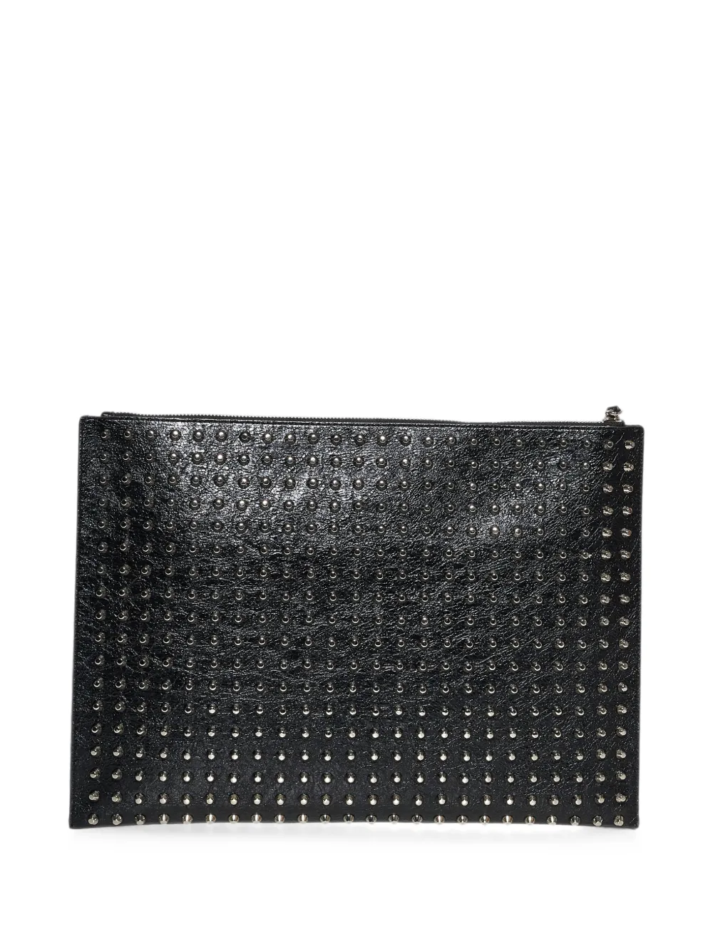 John Richmond Clutch met studs Zwart
