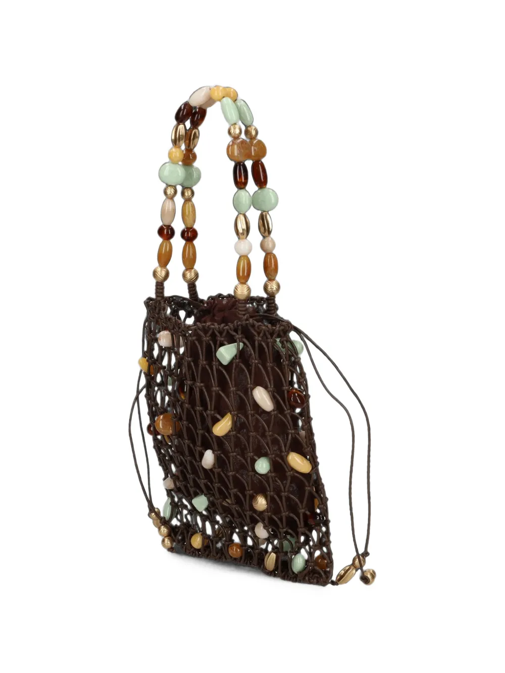 Cult Gaia Mercier mini-shopper Bruin