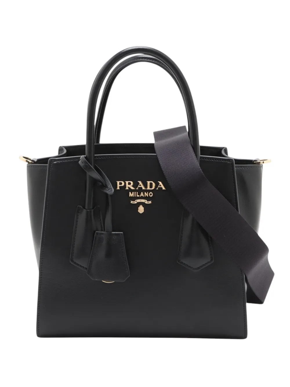 Prada Pre-Owned 2013-2026 Leather satchel - Nero