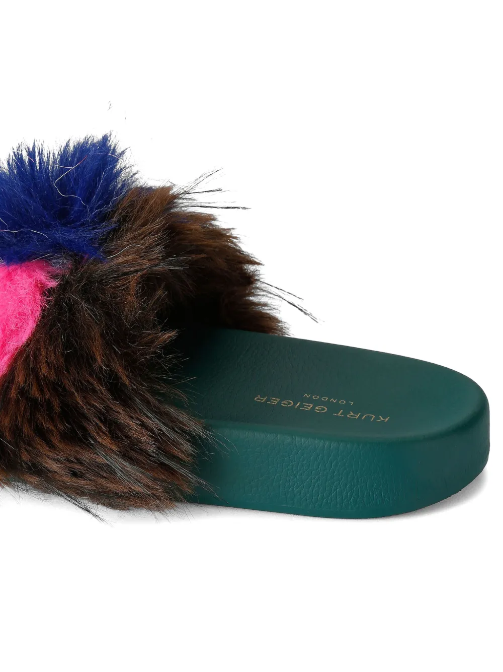 Kurt Geiger London Meena Mascot slippers Bruin
