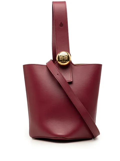 Loewe Pre-Owned 2024 mini Beuteltasche aus Kalbsleder