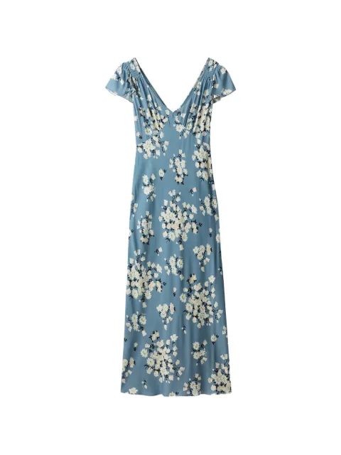 Rixo floral-print midi dress